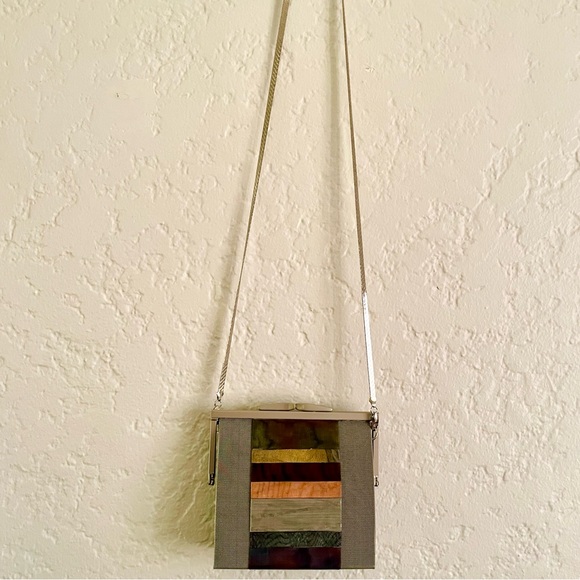 Bo’s Art Studio (The Opera Collection) Metallic Mesh Evening Bag - Picture 2 of 8